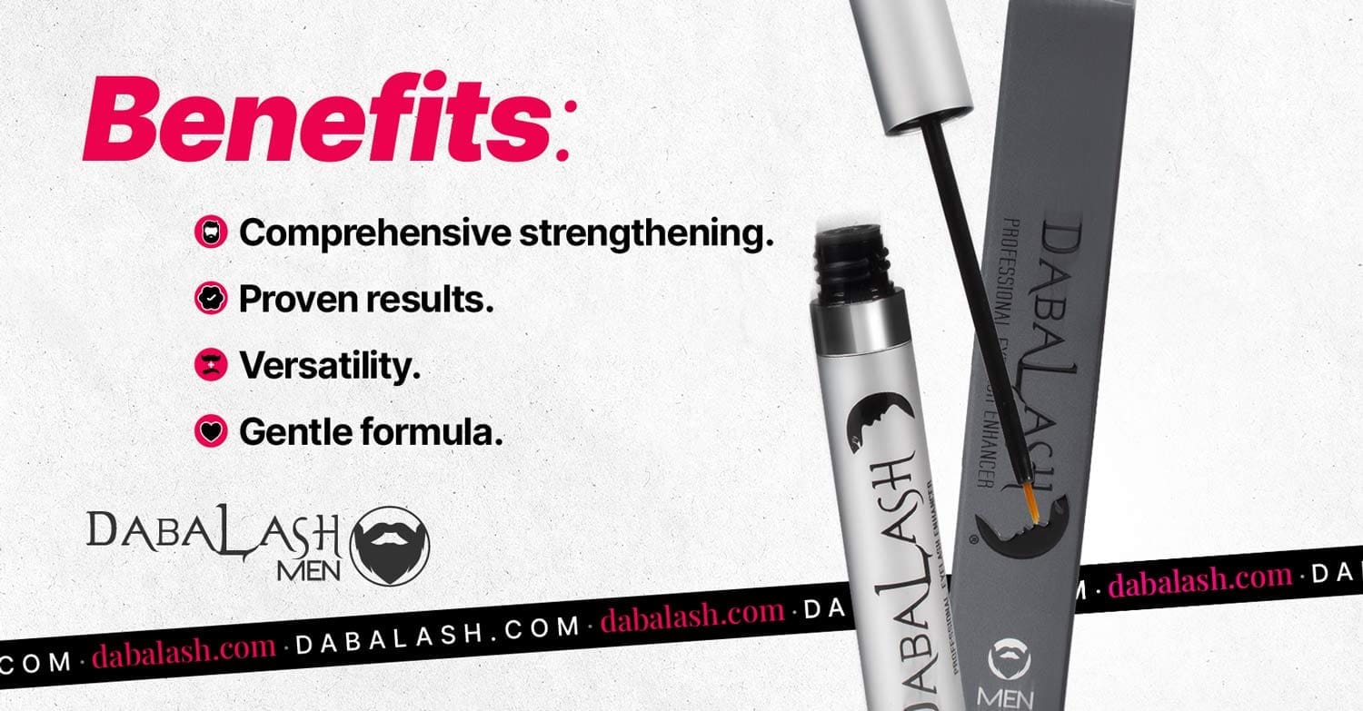 DABALASH Men - Beard and Mustache Strengthener USA